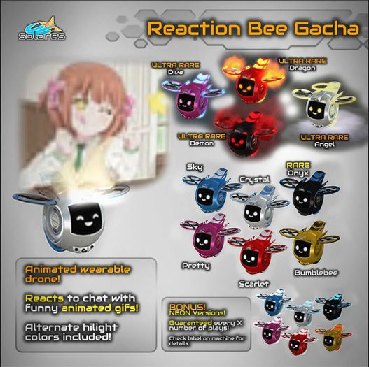 solares >> Reaction Bee Onyx RARE
