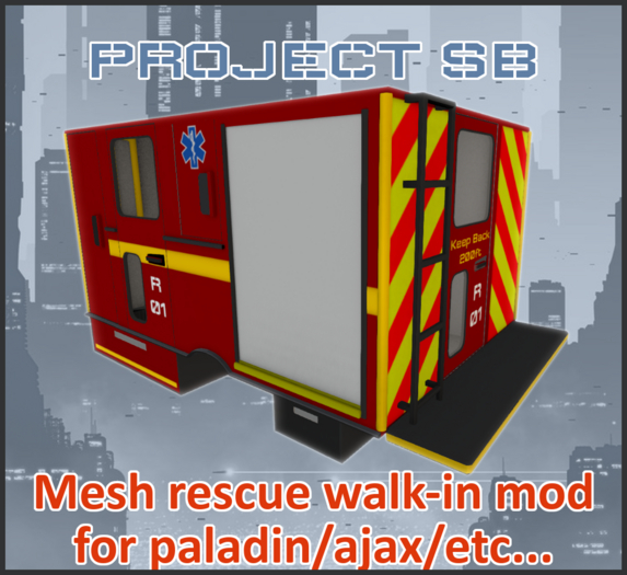 Second Life Marketplace - Walk in rescue kit