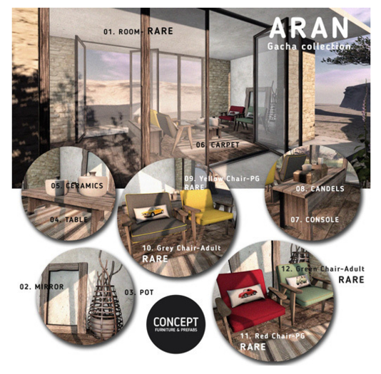 01. Concept} ARAN. Room - RARE