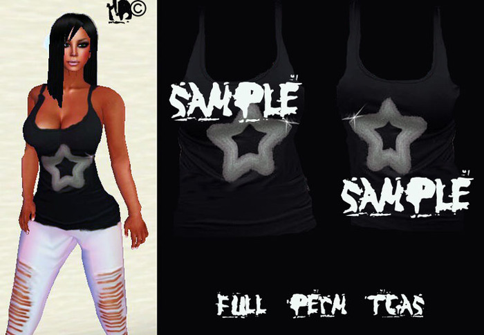 Hb- Star Tank Top TGA files full perm.