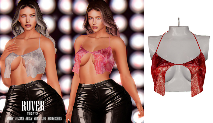 RUVER-Tops :: Yves  - Red