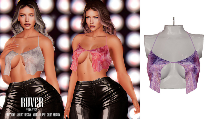 RUVER-Tops :: Yves  - Lilac