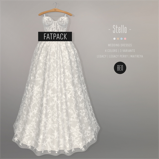 BEO - Stella long dress FATPACK