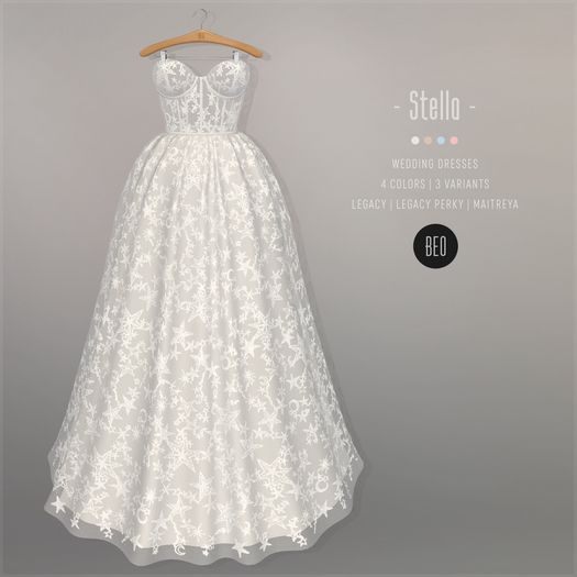 BEO - Stella long dress WHITE