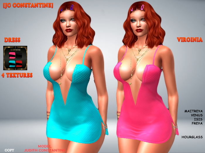 [JC CONSTANTINE] Virginia Dress