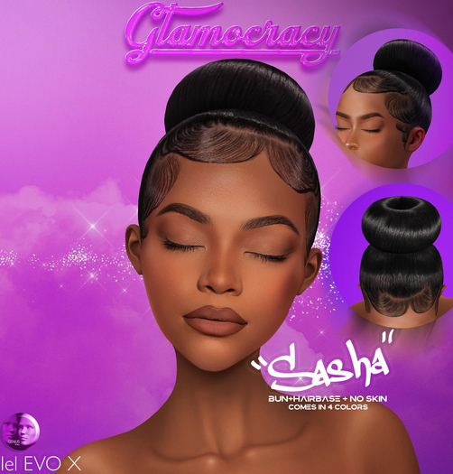 //G.- "SASHA" Hair+BUN [Lelutka+Genus]