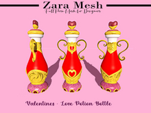 ZM - Valentines - Love Potion Bottle - FULL PERM MESH