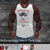 I love you. Happy Valentines Day Men's Tank Top (FTNL)