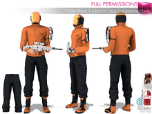 Full Perm Male Black Tucked In Legs Cyberpunk Pants For Legacy Male Slink Belleza Jake Signature Gianni