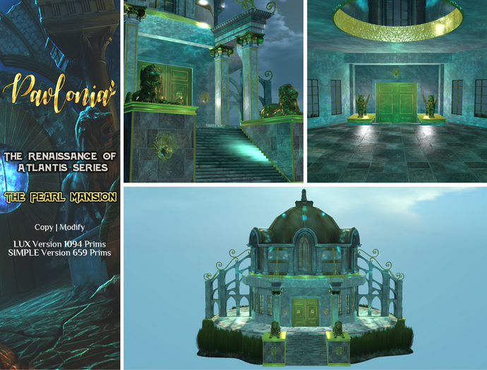 The Renaissance of Atlantis- The Pearl Mansion FOOTPRINT