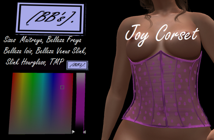 [BB's] Joy Corset