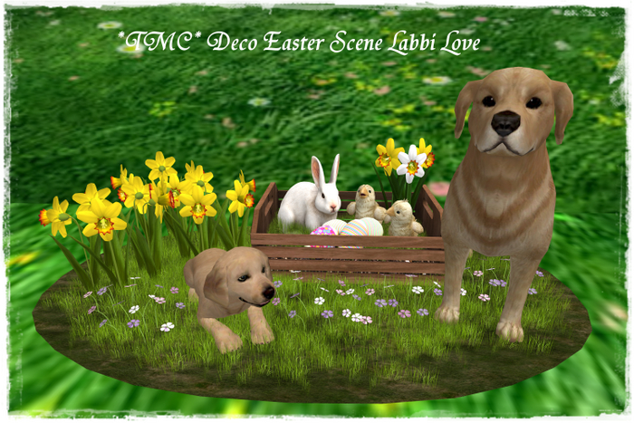 ~TMC~ Deco Easter Scene Labbi Love