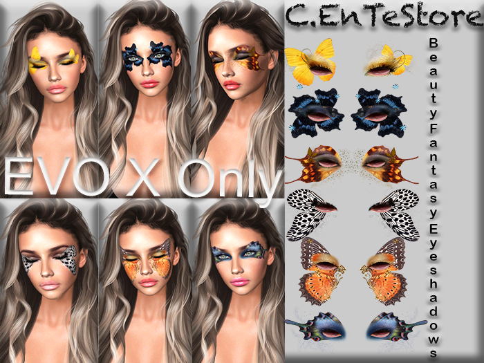 _C.EnTeStore_BEAUTY FANTASY EYESHADOWS TATTOO_EVO X_