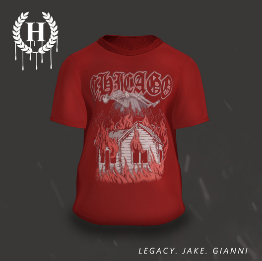 [H.] LUKAS TEE RED- UNPACK