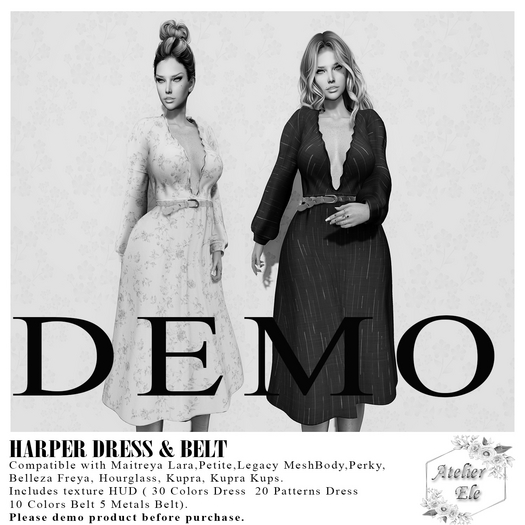* DEMO * {AE} HARPER DRESS