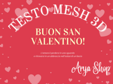 [ARYA] Testo Mesh 3D Con Foto _ Ti Amo ♥ 