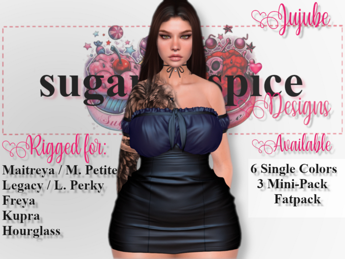 SNS JUJUBE DRESS CUPCAKE MINIPACK (WEAR ME)