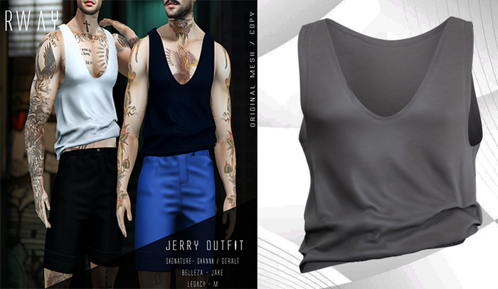 RWAY - Jerry Tank Gray