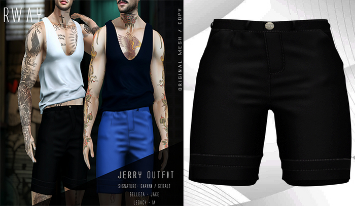 RWAY - Jerry Black Short