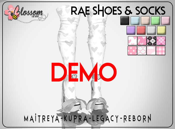 ::BLOSSOM:: Rae Shoes & Socks [DEMO]