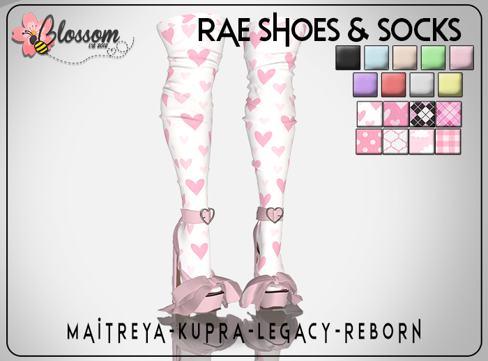 ::BLOSSOM:: Rae Shoes & Socks [FATPACK]