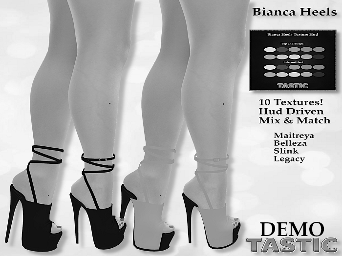 Tastic-Bianca Heels Demo
