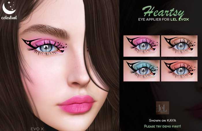 CELESTIAL. Heartsy Eye Applier for Lel Evo X DEMO