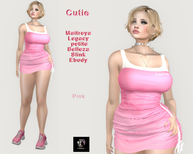 Cutie Dress Pink 