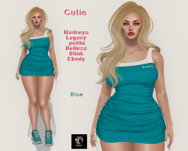 Cutie Dress Blue 