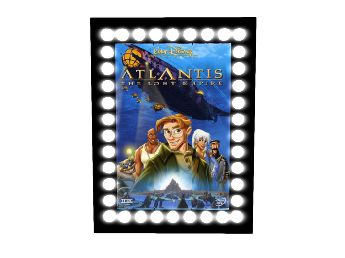 Lighted Movie Poster-Atlantis