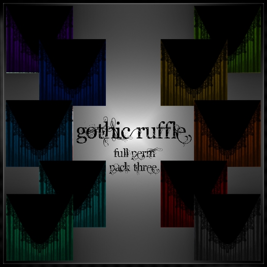 Eternal Creativity ~ Goth fabric pack 3