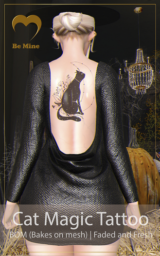 Be Mine - Cat magic tattoo