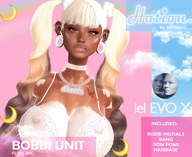 .HATION. Bobbi Pigtails