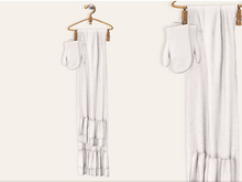 Dahlia - Being Home - Scarf & Gloves - White
