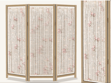 Dahlia - Being Home - Room Divider, Privacy Screen - Berry