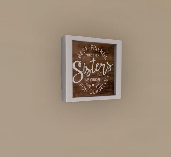 Best Friends Sisters Frame w/ resizer