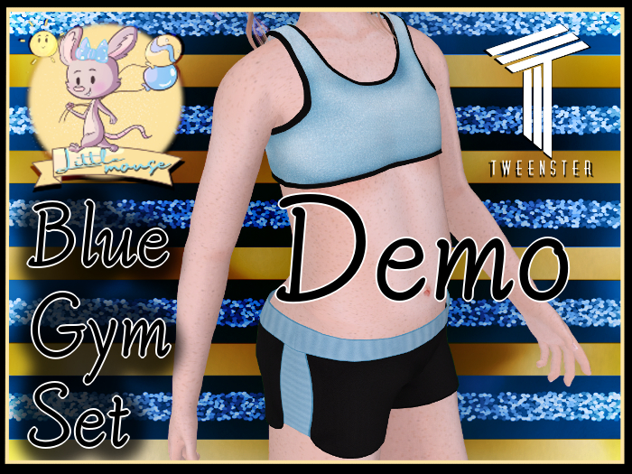 *LM* Demo Gym Set Fitted Tweenster
