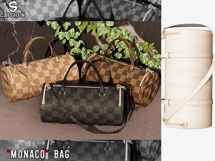 CAISHEN - "Monaco" Bag (White)