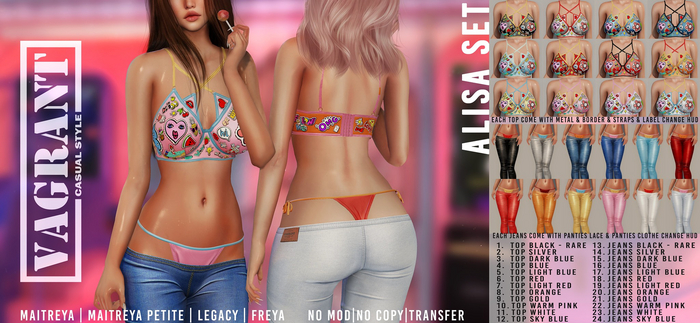2. -[ vagrant ]- Alisa Top - Silver