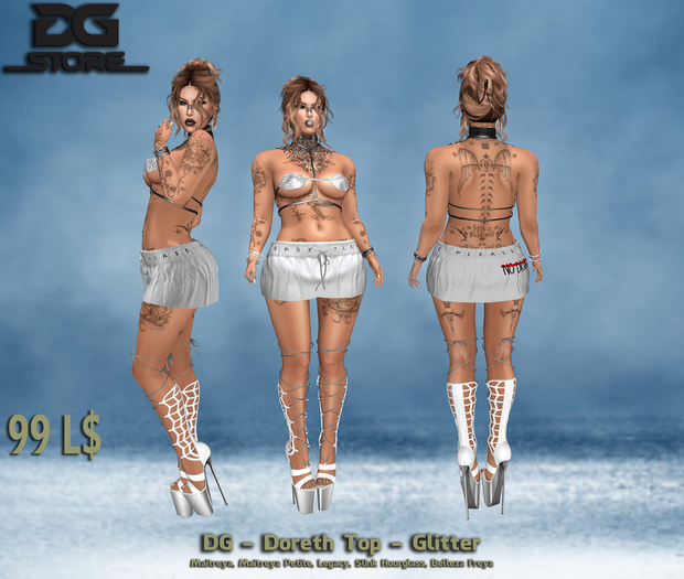 DG - Doreth Top - Glitter - Box