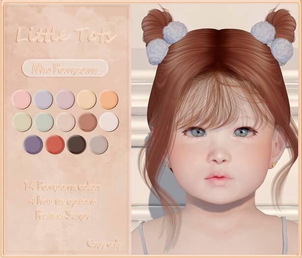{Little Tots} Mia Pompoms
