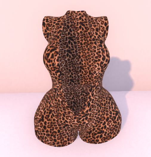 ~BWG~ANIMAL PRINT ROMPER (BBW YEN.)