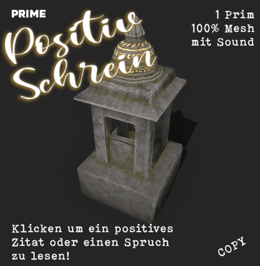 [PRIME] Positiv Schrein - wear me