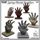 Full Perm Valentine - Loving Hands Sculpture s-3