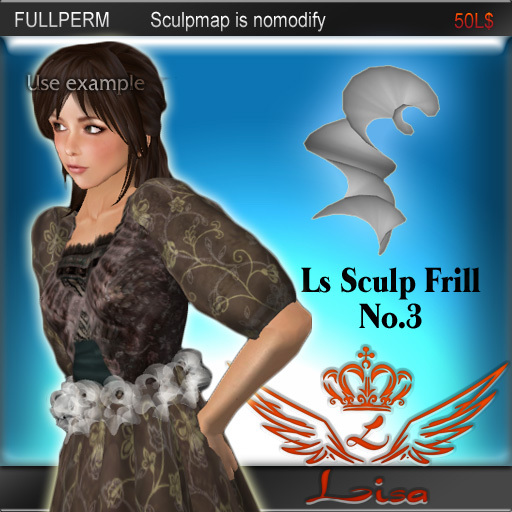 Ls Sculp Frill No.3