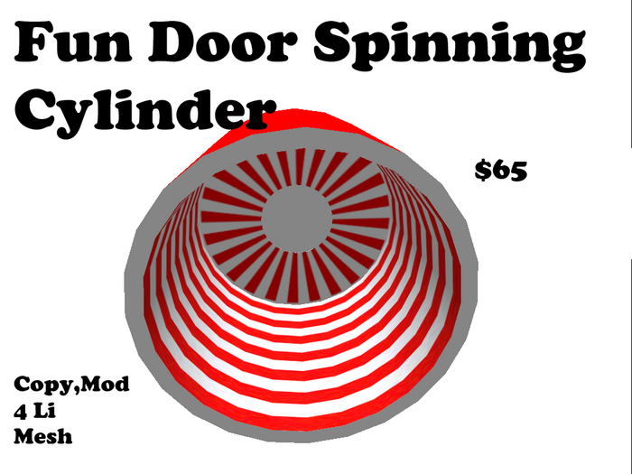 Fun Door Spinning Cylinder