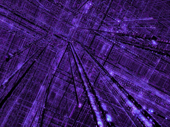 Purple Matrix Texture