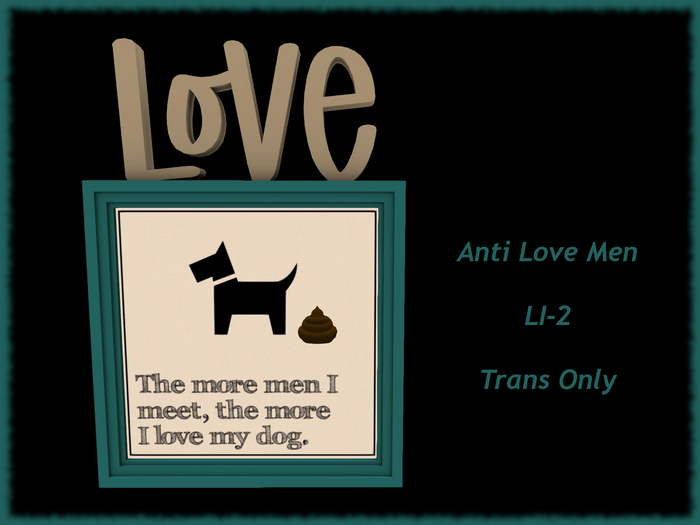 Anti Love Men Bag