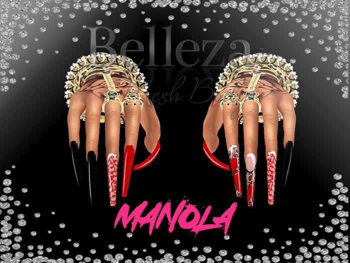 :.M.:Lovers Nails +Hud Freya (Coffin)