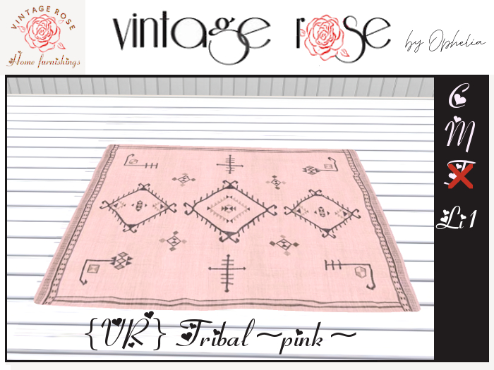 {VR} ~Tribal Pink~
